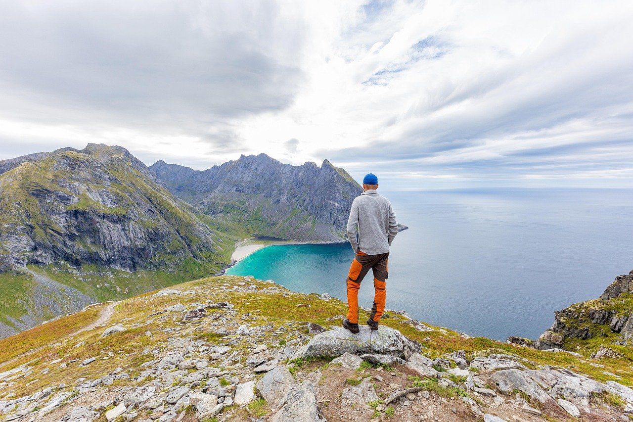 man, landscape, lofoten island, norway, nature, freedom, people, person, outdoors, peaceful, motivation, silhouette, survival, adventure, outdoor, mountains, travel, vacation, beach, summer, coast, tourism, island, motivation, motivation, motivation, motivation, motivation, survival