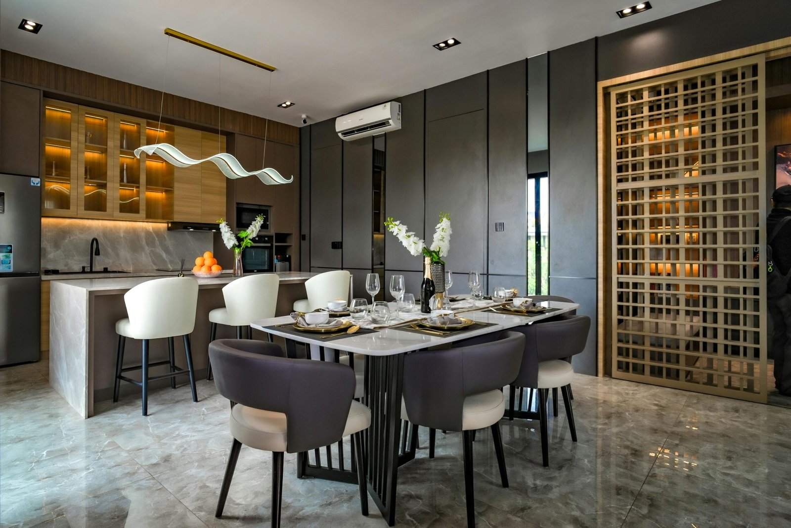 Dream dining room. A place where precious moments are created